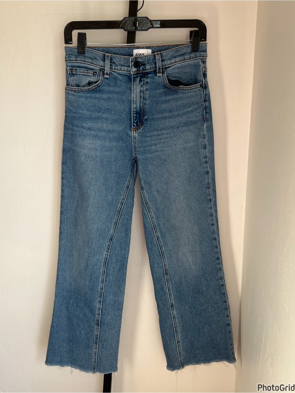 ASKK NY Slim Crop Wide Leg Jeans - Maverick size 26